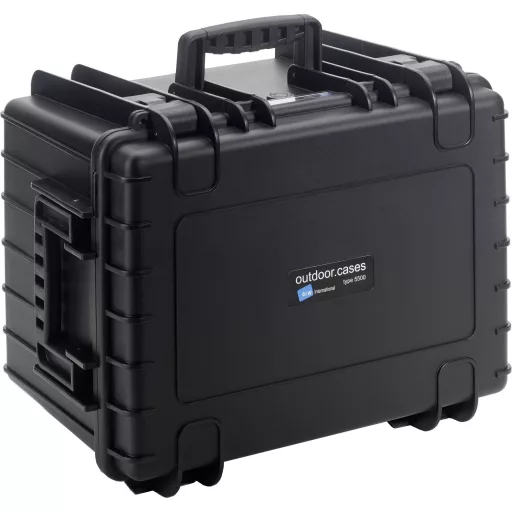 B & W International Outdoor bőrönd outdoor.cases Typ 5500 37.9 l (Sz x Ma x Mé) 495 x 365 x 315 mm Fekete 5500/B/SI