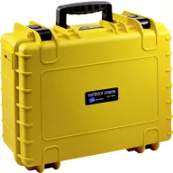   B & W International Outdoor bőrönd outdoor.cases Typ 5000 22.2 l (Sz x Ma x Mé) 470 x 365 x 190 mm Sárga 5000/Y/SI