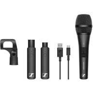   Sennheiser XSW-D VOCAL SET Kézi Vezeték nélküli mikrofon készlet Átviteli mód:Rádiójel vezérlésű Csíptetővel XLR Rádiójel vezérlésű