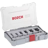  Bordázó maró készlet, 1/4 hüvelykes szár, 6 darab Bosch Accessories 2607017467