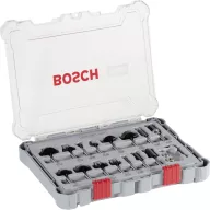   Alakmaró készlet, 6 mm-es szár, 15 részes, Bosch Accessories 2607017471