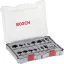 Alakmaró készlet, 6 mm-es szár, 15 részes, Bosch Accessories 2607017471