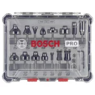   Alakmaró készlet, 6 mm-es szár, 15 részes, Bosch Accessories 2607017471