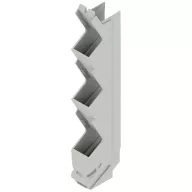   Weidmüller CH20M12 S PPP AGY 3747 2554690000 Univerzális műszerdobozok 105.49 x 12.5 x 22.83 Szürke 14 db