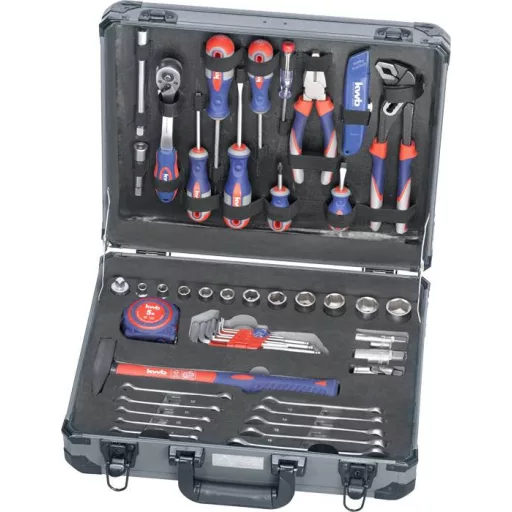 kwb 370740 Szerszámos hordtáska, tartalommal 51 részes