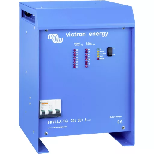 Victron Energy Ólomakku töltő Skylla-TG 24/50 Töltőáram (max.) 50 A