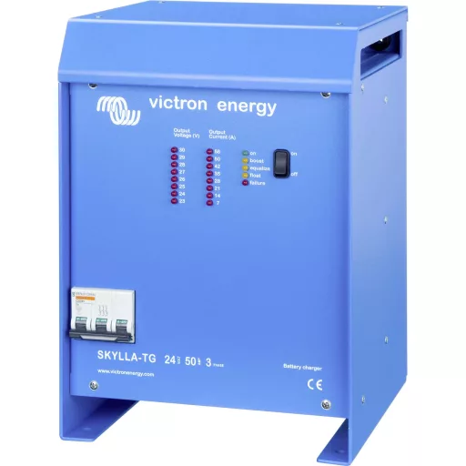 Victron Energy Ólomakku töltő Skylla-TG 24/50 Töltőáram (max.) 50 A