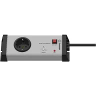   Ehmann 0217c01012a01 Elosztó 1 részes Szürke, Fekete Védőérintkezős 1 db