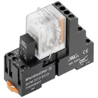  Weidmüller DRMKIT 24VAC 4CO LD Relé modul Névleges feszültség: 24 V/AC Max. kapcsolási áram: 5 A 4 váltó 10 db