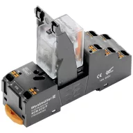   Weidmüller DRMKITP 24VAC 2CO LD Relé modul Névleges feszültség: 24 V/AC Max. kapcsolási áram: 10 A 2 váltó 10 db
