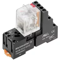   Weidmüller DRMKIT 230VAC 4CO LD/PB Relé modul Névleges feszültség: 230 V/AC Max. kapcsolási áram: 5 A 4 váltó 10 db