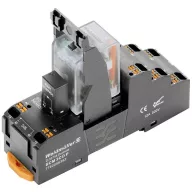   Weidmüller DRMKITP 24VDC 2CO LD Relé modul Névleges feszültség: 24 V/DC Max. kapcsolási áram: 10 A 2 váltó 10 db