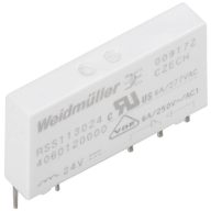   Weidmüller RSS113024F Dugaszrelé 24 V/DC 6 A 1 váltó 18 db
