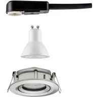   Paulmann Nova Plus Fürdőszobai beépíthető lámpa LED GU10 6 W IP65 Vas (matt)