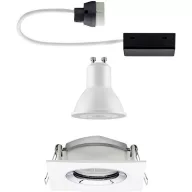  Paulmann Nova Plus Fürdőszobai beépíthető lámpa LED GU10 6 W IP65 Fehér (matt), Króm
