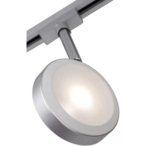 Paulmann URail Discus Nagyfeszültségű sínrendszer lámpa URail Fixen beépített LED-es 5 W LED Króm (matt), Króm