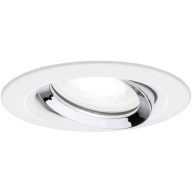   Paulmann Nova Plus Fürdőszobai beépíthető lámpa LED GU10 6 W IP65 Fehér (matt), Króm