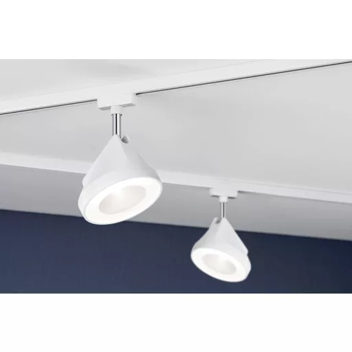 Paulmann URail Arena Nagyfeszültségű sínrendszer lámpa URail Fixen beépített LED-es 15 W LED Fehér, Króm