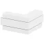 OBO Bettermann 6112420 Szerelési tartozék (Sz x Mé) 100 mm x 53 mm 1 db Tiszta fehér