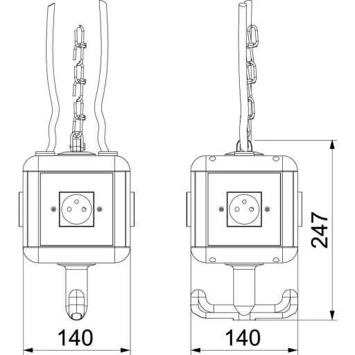 OBO Bettermann 6109806 Custom modul Fekete 1 db