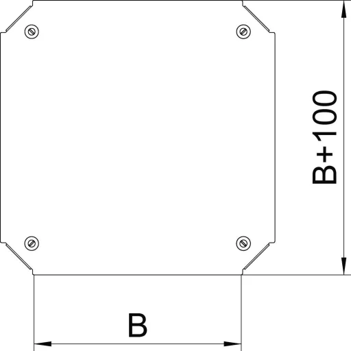 OBO Bettermann 7138974 Borítás Fémes 1 db