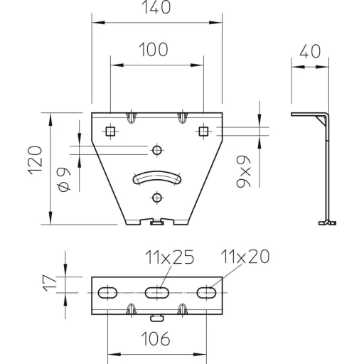OBO Bettermann 6348883 Fejlemez Fémes 1 db