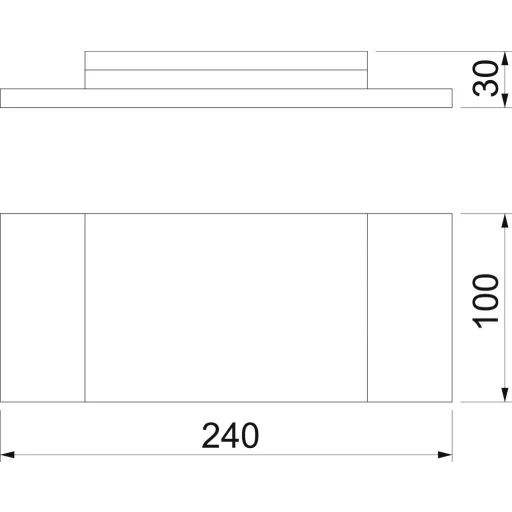 OBO Bettermann 7215545 Szerelési tartozék (Sz x Mé) 220 mm x 150 mm 1 db