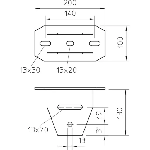 OBO Bettermann 6349153 Fejlemez Fémes 1 db