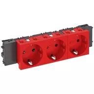   OBO Bettermann 6120388 Készülék betét Csatlakozó aljzat (Sz x Ma x Mé) 176 x 45 x 42 mm 1 db Piros