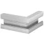 OBO Bettermann 6274712 Szerelési tartozék (Sz x Mé) 170 mm x 70 mm 1 db Élénk szürke