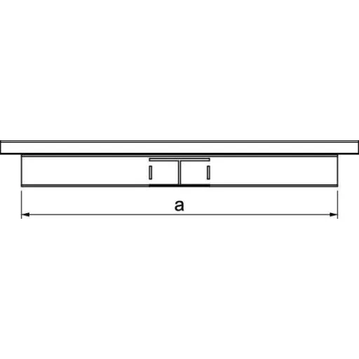 OBO Bettermann 6247733 T-darab (Sz x Ma) 60 mm x 40 mm 1 db