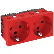   OBO Bettermann 6120294 Készülék betét Csatlakozó aljzat (Sz x Ma x Mé) 90 x 45 x 42 mm 1 db Piros