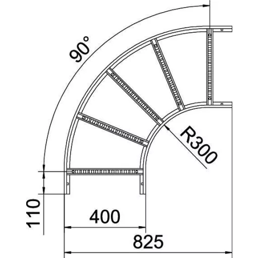 OBO Bettermann 6225046 Ív Fémes 1 db