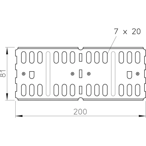OBO Bettermann 6067816 Összekötő elem Fémes 10 db