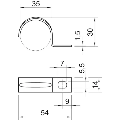 OBO Bettermann 1003356 Összekötő elem Fémes 100 db