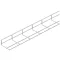 OBO Bettermann 6003818 Hálós ereszcsatorna (H x Sz x Ma) 2000 x 80 x 40 mm 1 db