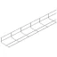 OBO Bettermann 6003818 Hálós ereszcsatorna (H x Sz x Ma) 2000 x 80 x 40 mm 1 db