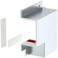   OBO Bettermann 7216330 Lapos konzol (Sz x Ma) 110 mm x 70 mm 1 db