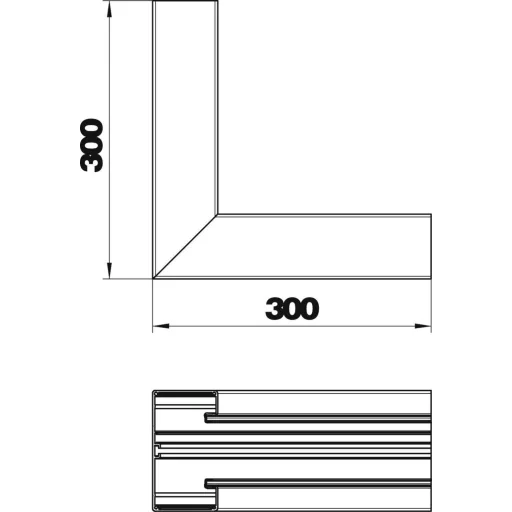 OBO Bettermann 6279340 Szerelési tartozék (Sz x Mé) 130 mm x 70 mm 1 db Tiszta fehér