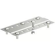 OBO Bettermann 7070381 Átmenő darab Fémes 20 db