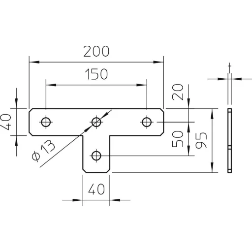 OBO Bettermann 1124655 Összekötő elem Fémes 10 db