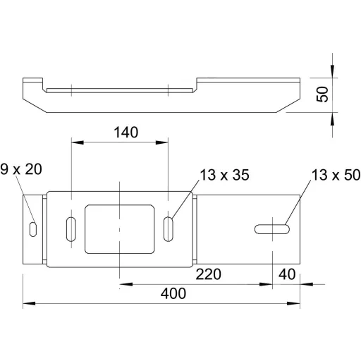 OBO Bettermann 6346820 Adapter Fémes 1 db