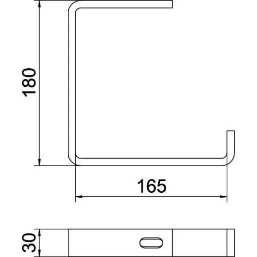 OBO Bettermann 6363907 Mennyezet rögzítés Fémes 1 db