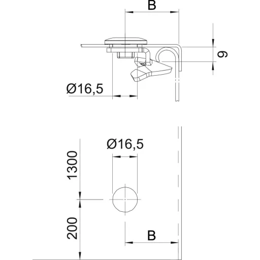 OBO Bettermann 6065012 Forgózár Fémes 20 db