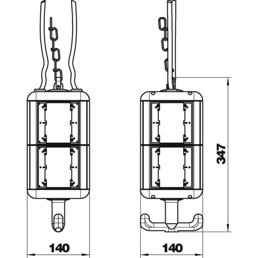 OBO Bettermann 6109821 Custom modul Fekete 1 db