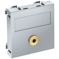   OBO Bettermann 6104952 Borítás Multimédia tartó (Sz x Ma x Mé) 45 x 45 x 9 mm 1 db Alumínium