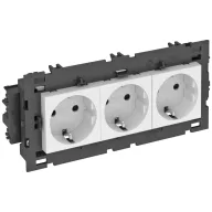   OBO Bettermann 6120452 Készülék betét Csatlakozó aljzat (Sz x Ma x Mé) 176 x 76 x 42 mm 1 db Fehér
