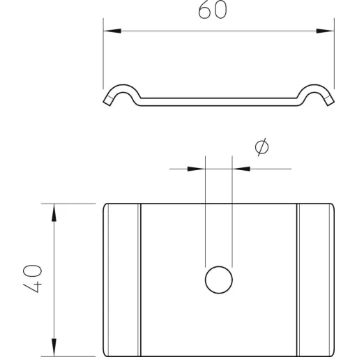 OBO Bettermann 6015280 szorítóidom Fémes 20 db