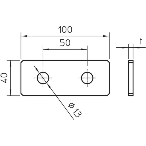 OBO Bettermann 1124645 Összekötő elem Fémes 10 db