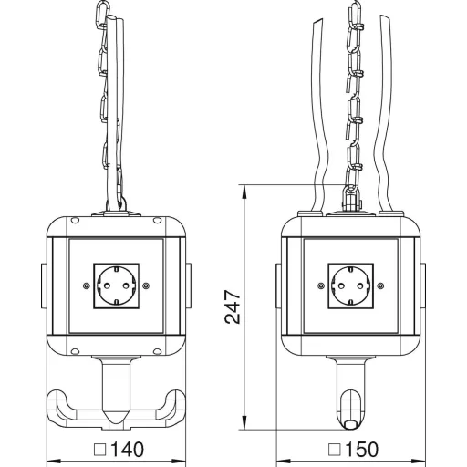 OBO Bettermann 6109802 Custom modul Fekete 1 db